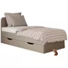 cumpără Pat pentru copii MebelStar 900 LILU 90x200 (cu sertare) Cashmere (MBS-1302) în Chișinău 