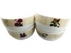 Salatiera din ceramica 14 cm fructe de padure/flori/ campion
