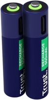 cumpără Acumulator Trust TR25585 USB-C Rechargeable Battery AAA 500 mAh, 2 Pack în Chișinău 