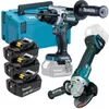 cumpără Set de scule electrice Makita DLX2434TJ (DHP486Z + DGA506Z) în Chișinău 