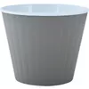 cumpără Ghiveci pentru flori Aleana 114036 Ibis cu fund dublu 17,9x14,7cm, cacao/white în Chișinău 