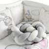 cumpără Lenjerie de pat pentru copii PernaMea Set lenjerie 8 piese Cosita Iepuras Gri (PM.105897/8) în Chișinău 