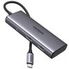 купить Переходник для IT Ugreen 15852 HUB 6in1 USB-C to 2*HDMI(8K@30Hz)+2*USB-A3.0+USB-C3.0+PD(100W), CM498, Space Gray в Кишинёве 