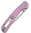 купить Нож походный Sencut S25007-3 Skelfin, G10 roz pudrat, Button Lock в Кишинёве 
