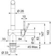 купить Смеситель кухонный Franke 115.0653.386 Active Plus Dus Extractibil Avena в Кишинёве 