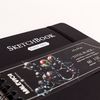 Скетчбук Малевичъ для графики Graf'Art, Total Black, 150 гм, 19x19 см, 60л