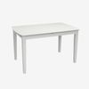 купить Комплект стол и стулья Evelin di Costacurta стол HV-27V White + 6 стульев YTC-064Wh UF910-01 Light beige в Кишинёве 