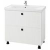 cumpără Dulap pentru lavoar Mashtab 12136 Toledo (Sava) cu 2 sertare 600x470x850 Alb în Chișinău 