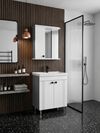 cumpără Dulap pentru lavoar Mashtab 12130 Palma (Sava) cu 2 uși 650x470x850 Alb mat în Chișinău 