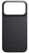 cumpără Husă pentru smartphone Pitaka Edge iPhone 18 Pro Max (Black Grey), KI1801PM în Chișinău 
