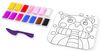 купить Набор для творчества Okto 25013 Tablou 3D pe numere din plastilină aerată Air Clay 24x24cm: Ursuleț в Кишинёве 