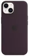 cumpără Husă pentru smartphone Apple iPhone 14 Silicone Case with MagSafe Elderberry MPT03 în Chișinău 