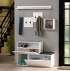 cumpără Mobilă pentru antreu Trendy Holdon Alb, 120x78x40cm (GTR001342) în Chișinău 