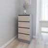 купить Комод Smartex (16015) Т1 50cm Grafit+Stejar Deschis в Кишинёве 