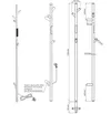купить Полотенцесушитель Bemeta Vertex H1180 White 30W 704151014 в Кишинёве 