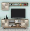 купить Стенка Trendy Inci, Nuc, Alb 160x56x35cm в Кишинёве 