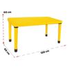 cumpără Set de mobilier pentru copii Pilsan 03491Yellow Masă Pilsan Happy Table, galben în Chișinău 
