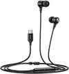 cumpără Căști cu fir Ugreen 30638 Wired Earphones Type-C In-Ear, EP103, Black în Chișinău 