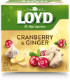 LOYD Cranberry & Ginger, 20 пак.