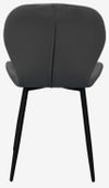 купить Комплект стол и стулья Evelin di Costacurta стол DT 404-3B + 3 стула YTC-064B Dark grey в Кишинёве 