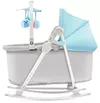 купить Детское кресло-качалка KinderKraft 5в1 Unimo Light Blue/Gray в Кишинёве 