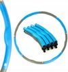 купить Инвентарь для гимнастики Thunder Обруч Hula-Hop, D95, 0,95 кг, сине-серый (PA038-BLUE) в Кишинёве 