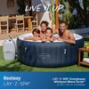 cumpără Piscină cu jacuzzi Bestway 6001C Lay-Z-Spa Miami EnergySense AirJet 4 Dark Blue Round 180x66cm în Chișinău 