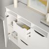 купить Комод MebelStar 1200 LILU 121x40x89 White (MBS-1299) в Кишинёве 