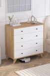 купить Комод Bofigo 27-03-41 Sapphire Oak/White в Кишинёве 