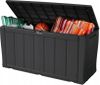 купить Короб для хранения Keter Sherwood Storage Box 270L Anthracite (230415) в Кишинёве 