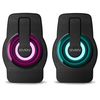 Speakers SVEN "255" Black, 4w, USB power, Dynamic RGB lighting 