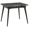 купить Стол Interdepo REEF Light Grey matt, Ножки Черные (раскладной) в Кишинёве 