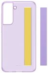 купить Чехол для смартфона Samsung EF-XG990 Clear Strap Cover Lavender в Кишинёве 