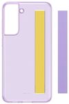 cumpără Husă pentru smartphone Samsung EF-XG990 Clear Strap Cover Lavender în Chișinău 