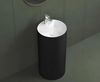 купить Раковина Dremex Gelcoat CONE 440x870 White + Black Mat в Кишинёве 