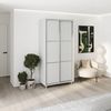 купить Шкаф my-STYLE C10H2T05BM04-U13, 100x220, серый в Кишинёве 