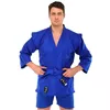 купить Одежда для спорта SUHS 13507 Kimono pt sambo din coton m.160cm, 500g/m2 CO-4676 blue в Кишинёве 