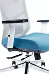cumpără Fotoliu de birou CUSTÓ Nitra, gri - albastru în Chișinău 