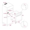 купить Встраиваемый духовой шкаф электрический Teka HLB 8600 BK в Кишинёве 