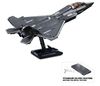 купить Конструктор Sluban B1186 Set de construcție Avion invizibil Stealth J35, scara 1:44, 812 elem. в Кишинёве 