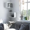 купить Полка декоративная Trendy Partea-Alb 47x85x20cm (GTR005371) в Кишинёве 