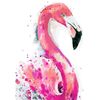 cumpără Tablou pe numere Strateg SY6337 Flamingo de aqurela 40x50 în Chișinău 