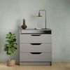 cumpără Comodă MebelStar 800 LILU 81x40x89 Grey (MBS-1343) în Chișinău 