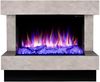 купить Камин электрический ArtFlame Glow & Haiti 33, 880x1100x350mm, Gri в Кишинёве 