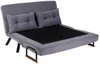 купить Диван Trendy Sando extensibila cu 2 locuri 78x78x133cm Gri в Кишинёве 