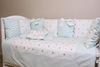 купить Детское постельное белье PernaMea Set lenjerie 8 piese Perne Turcoaz (PM.101650/3) в Кишинёве 