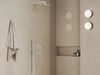 купить Верхний душ Ravak Palarie dus rotunda 250mm white matt 980.10W (X07P687) в Кишинёве 