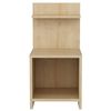 купить Тумбочка Trendy Ullman, Stejar, 36x72x37cm в Кишинёве 