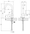 cumpără Bateria bucătărie Gessi 00915-720 Nickel PVD în Chișinău 