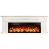 cumpără Șemineu electric ArtFlame Bella & Tanzania, 700x1900x270 mm, Alb în Chișinău 